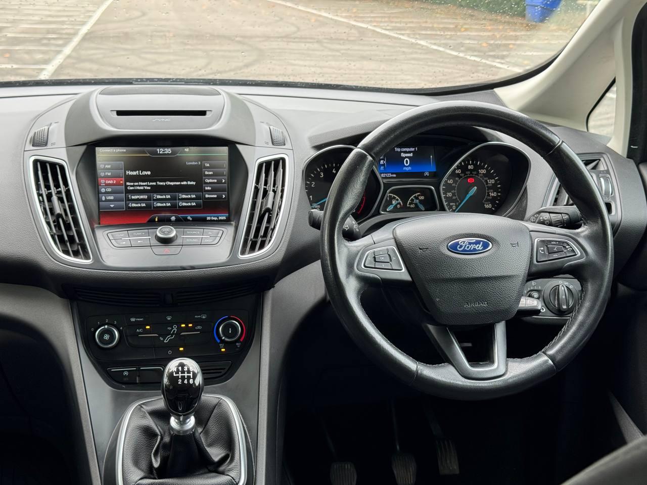Ford C-Max 1.0T EcoBoost Zetec MPV 5dr Petrol Manual Euro 6 (s/s) (125 ps)