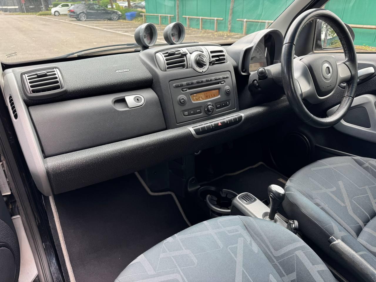 Smart fortwo 1.0 Passion Coupe 2dr Petrol Auto Euro 4 (71 bhp)