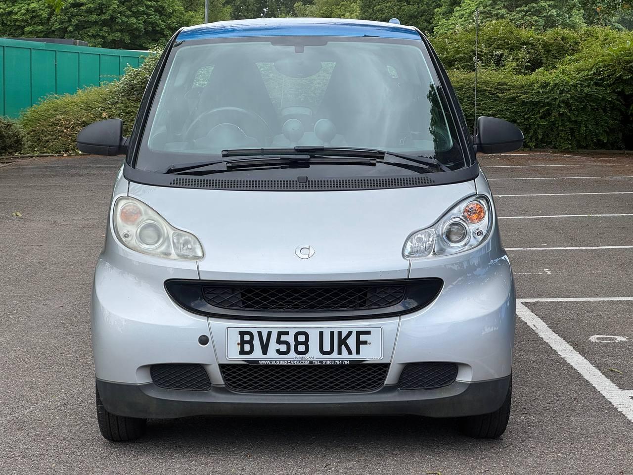 Smart fortwo 1.0 Passion Coupe 2dr Petrol Auto Euro 4 (71 bhp)