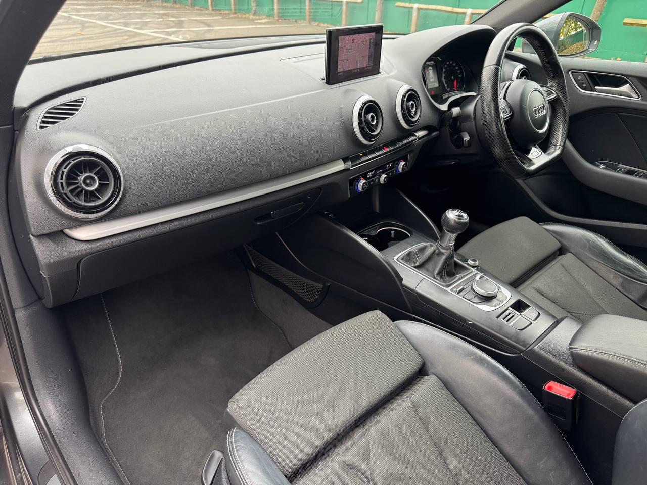 Audi A3 1.4 TFSI S line Sportback 5dr Petrol Manual Euro 6 (s/s) (125 ps)