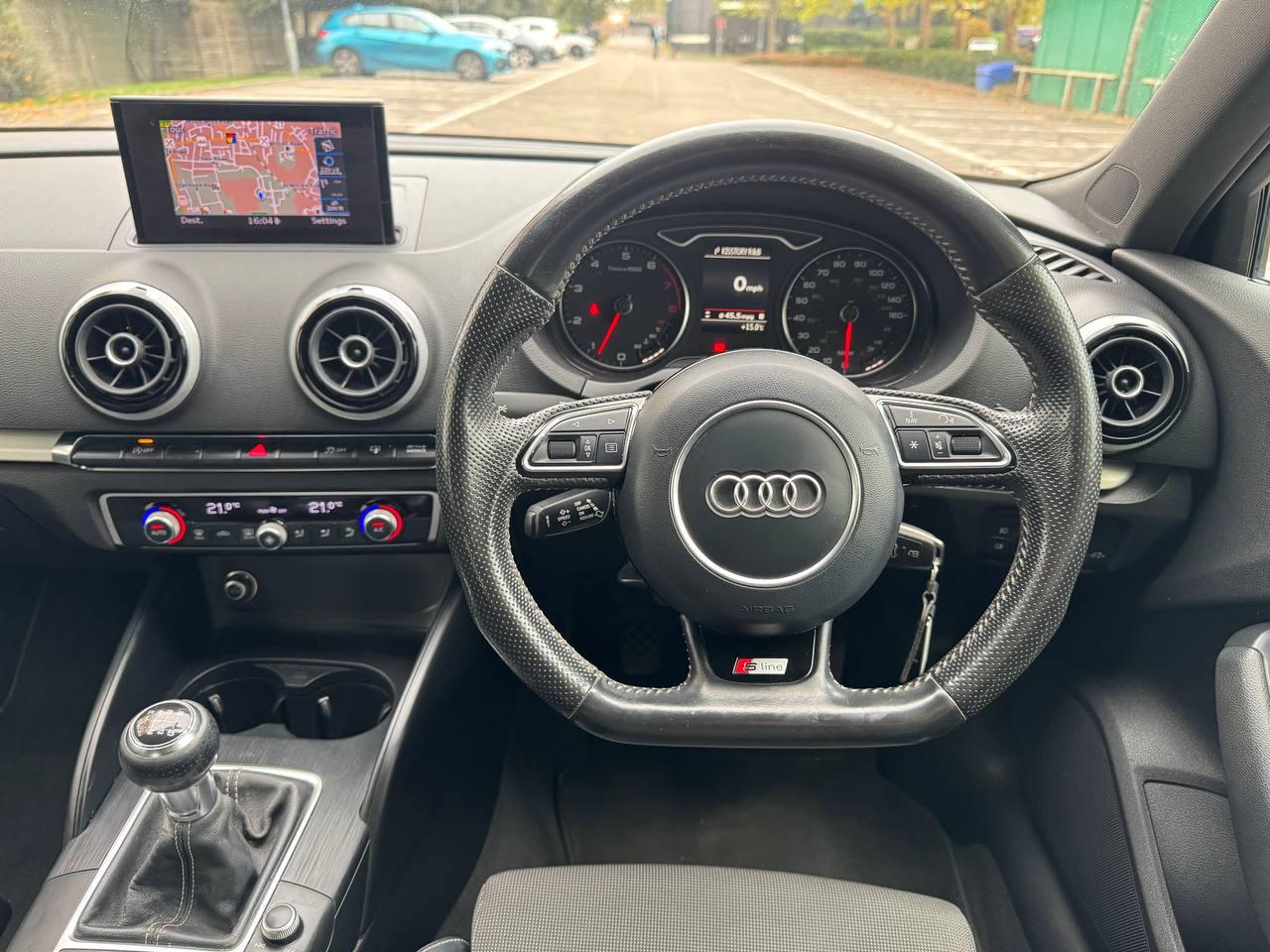 Audi A3 1.4 TFSI S line Sportback 5dr Petrol Manual Euro 6 (s/s) (125 ps)
