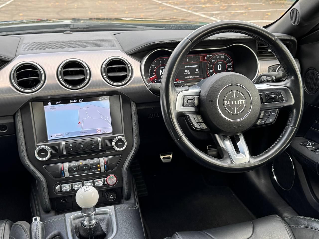 Ford Mustang 5.0 V8 Bullitt Fastback 2dr Petrol Manual Euro 6 (459 ps)