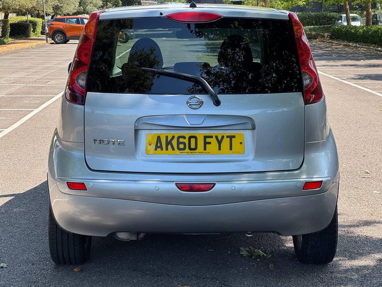 Nissan Note 1.6 16V n-tec Hatchback 5dr Petrol Auto Euro 5 (110 ps)