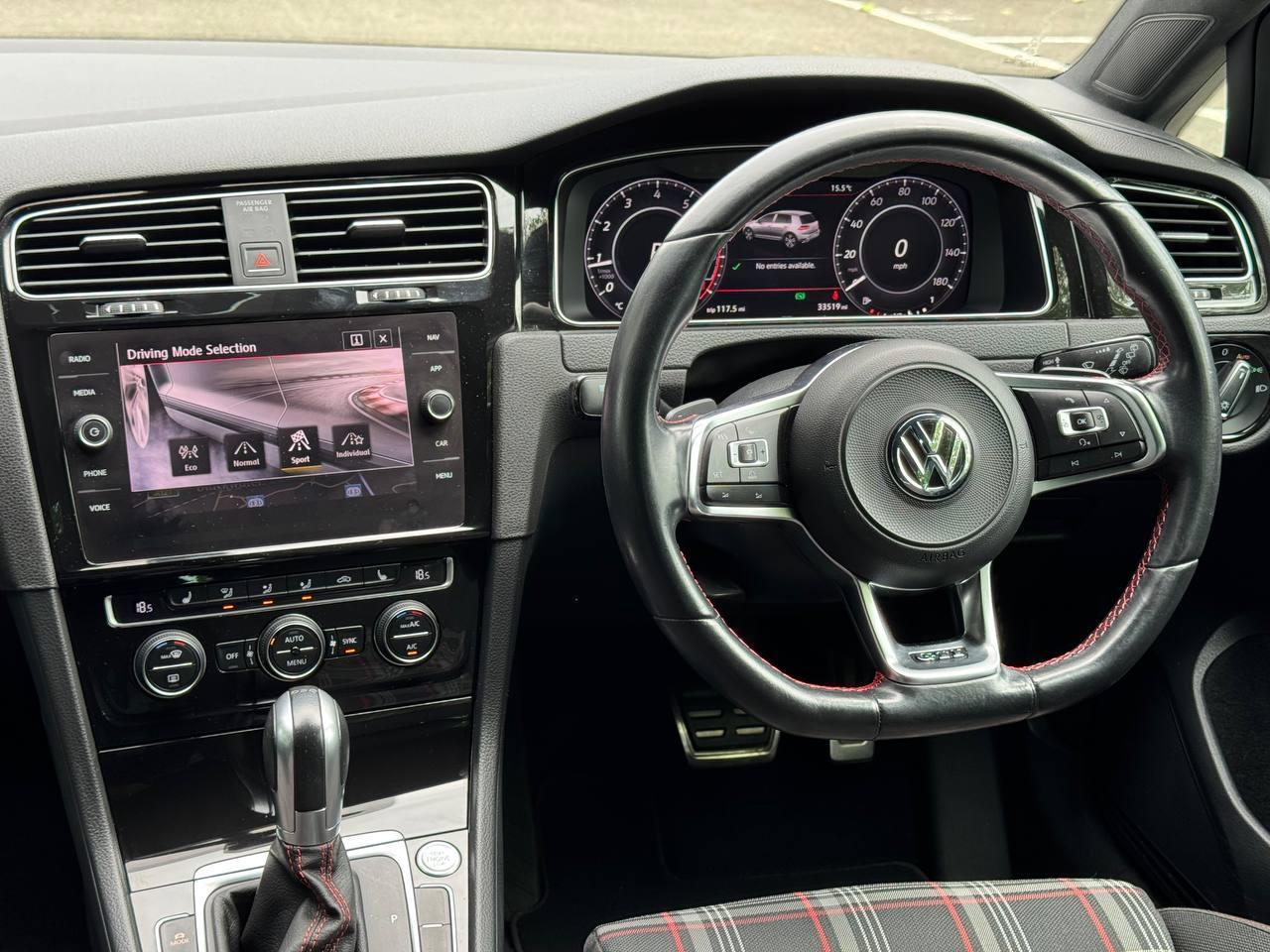 Volkswagen Golf 2.0 TSI GTI Hatchback 5dr Petrol DSG Euro 6 (s/s) (230 ps)