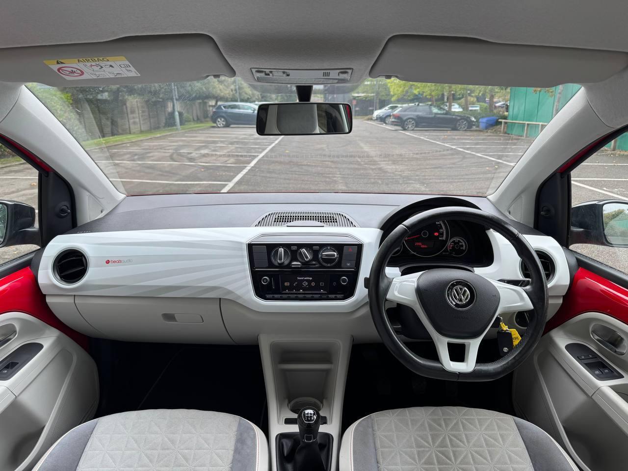 Volkswagen up! 1.0 up! beats Hatchback 3dr Petrol Manual Euro 6 (60 ps)