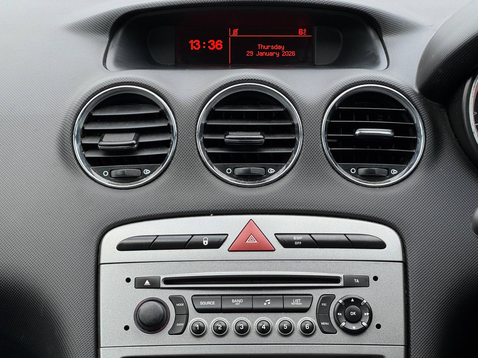 Peugeot 308 1.6 VTi Active Hatchback 5dr Petrol Manual Euro 5 (120 ps)