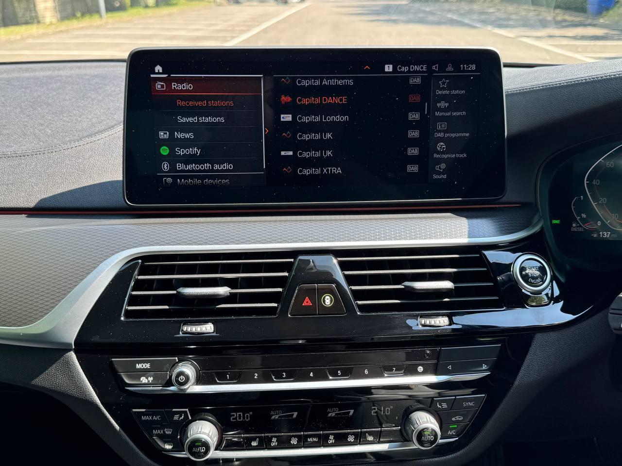 BMW 5 Series 2.0 520d MHT M Sport Saloon 4dr Diesel Hybrid Steptronic Euro 6 (s/s) (190 ps)