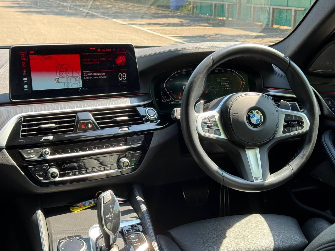 BMW 5 Series 2.0 520d MHT M Sport Saloon 4dr Diesel Hybrid Steptronic Euro 6 (s/s) (190 ps)