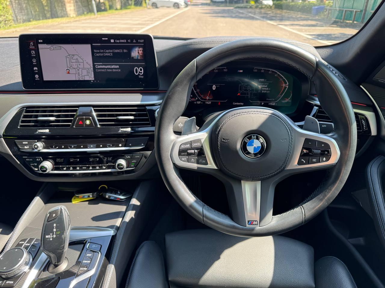 BMW 5 Series 2.0 520d MHT M Sport Saloon 4dr Diesel Hybrid Steptronic Euro 6 (s/s) (190 ps)