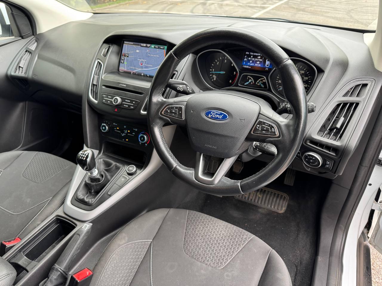Ford Focus 1.5 TDCi Zetec Hatchback 5dr Diesel Manual Euro 6 (s/s) (120 ps)