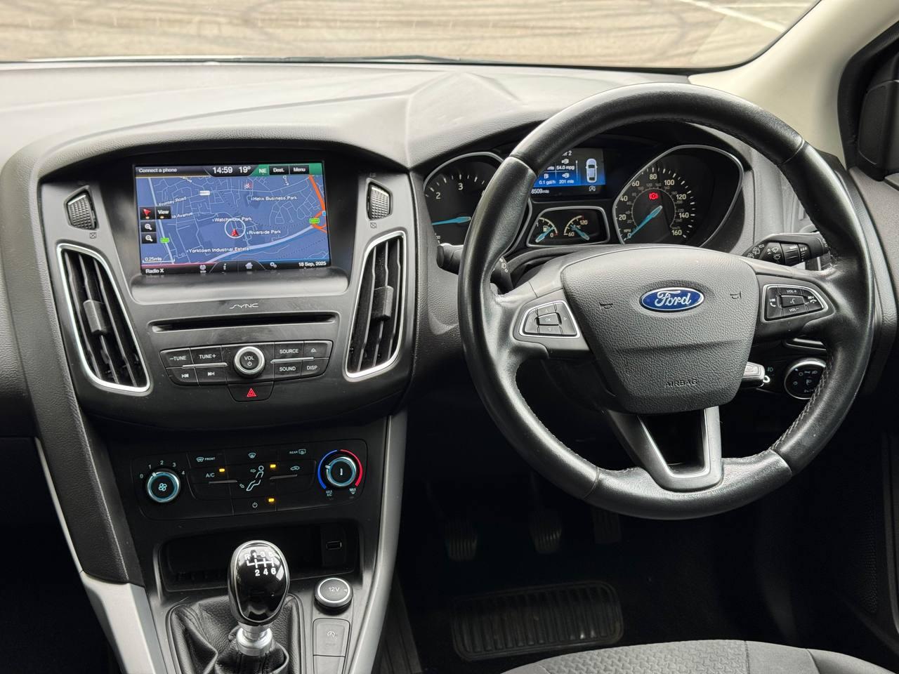 Ford Focus 1.5 TDCi Zetec Hatchback 5dr Diesel Manual Euro 6 (s/s) (120 ps)
