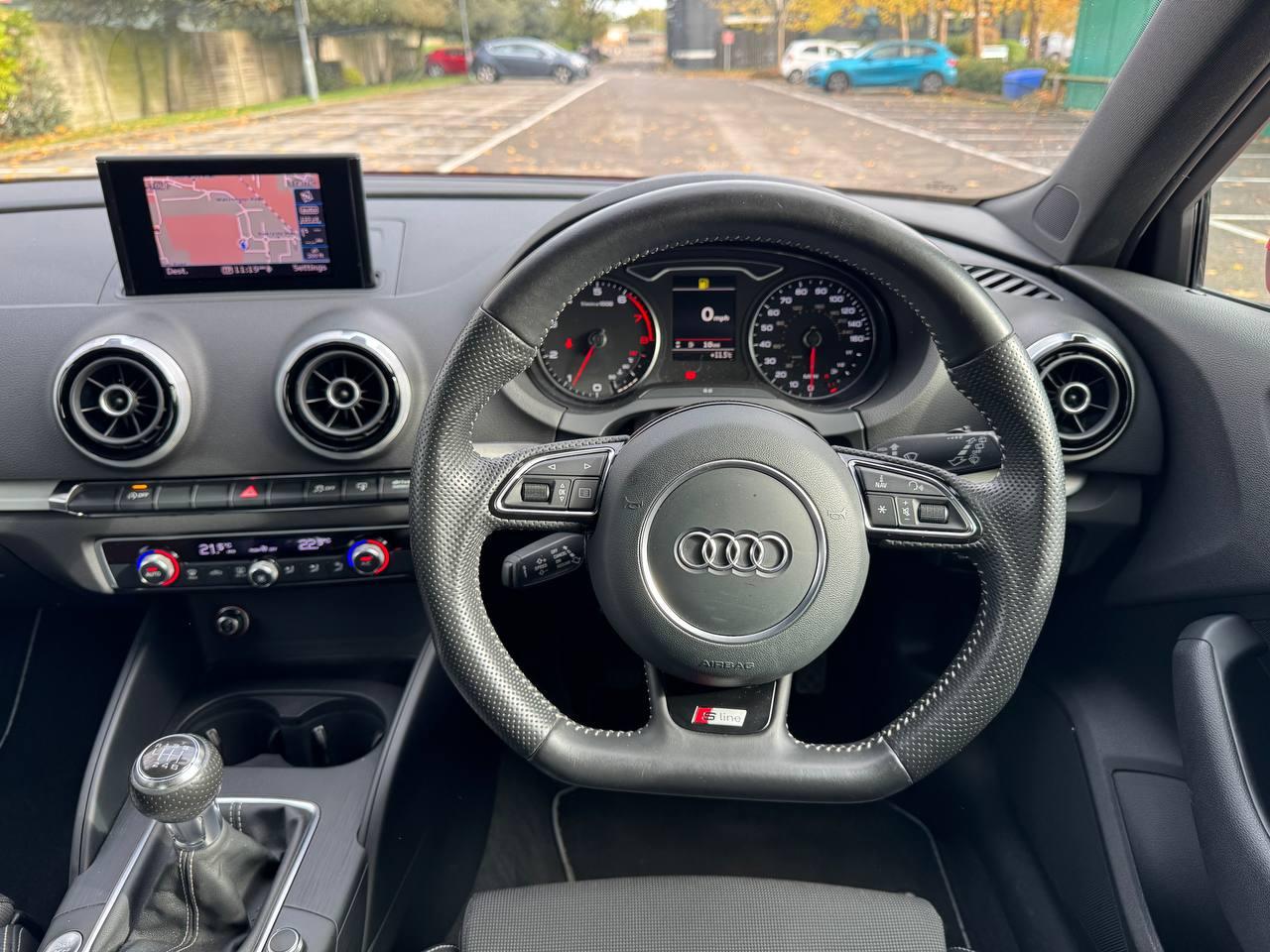 Audi A3 1.8 TFSI S line Sportback 5dr Petrol Manual Euro 6 (s/s) (180 ps)