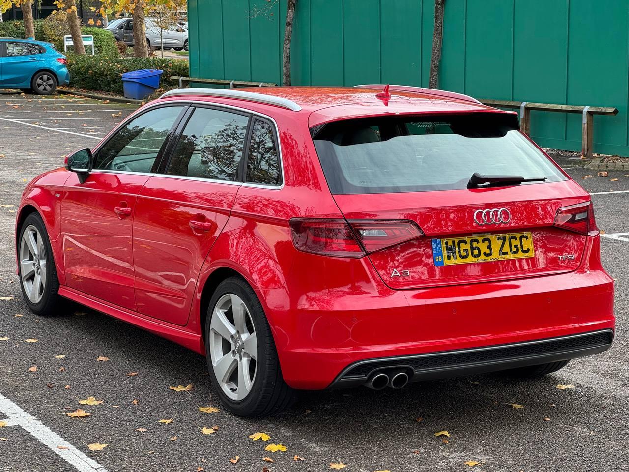 Audi A3 1.8 TFSI S line Sportback 5dr Petrol Manual Euro 6 (s/s) (180 ps)