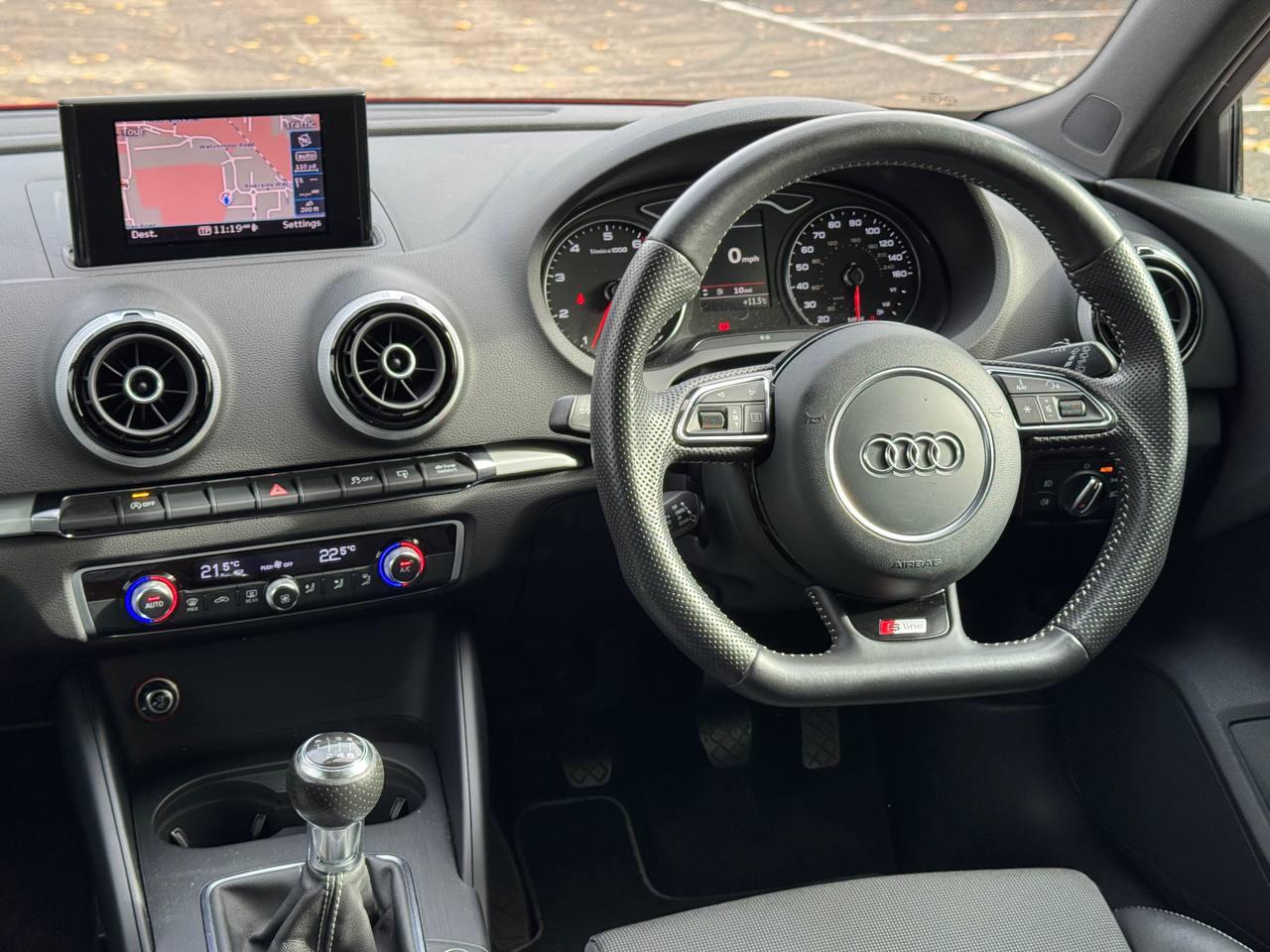 Audi A3 1.8 TFSI S line Sportback 5dr Petrol Manual Euro 6 (s/s) (180 ps)