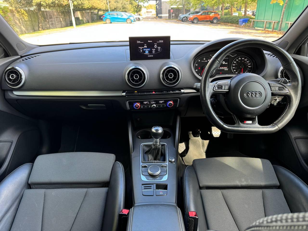 Audi A3 1.4 TFSI S line Hatchback 3dr Petrol Manual Euro 6 (s/s) (125 ps)