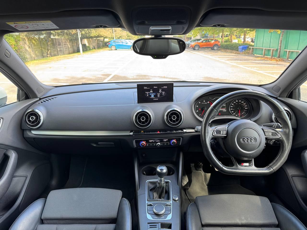 Audi A3 1.4 TFSI S line Hatchback 3dr Petrol Manual Euro 6 (s/s) (125 ps)
