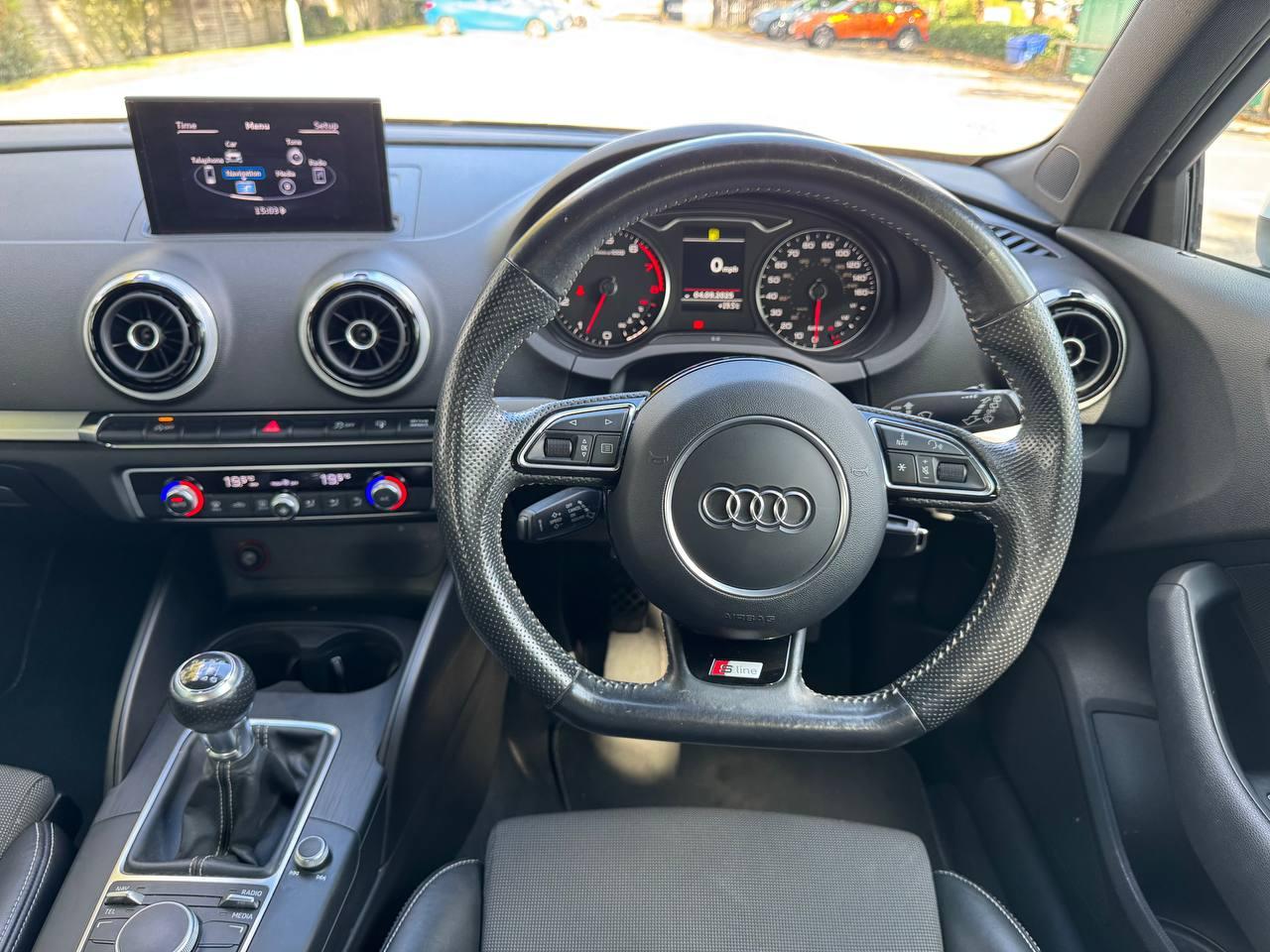 Audi A3 1.4 TFSI S line Hatchback 3dr Petrol Manual Euro 6 (s/s) (125 ps)