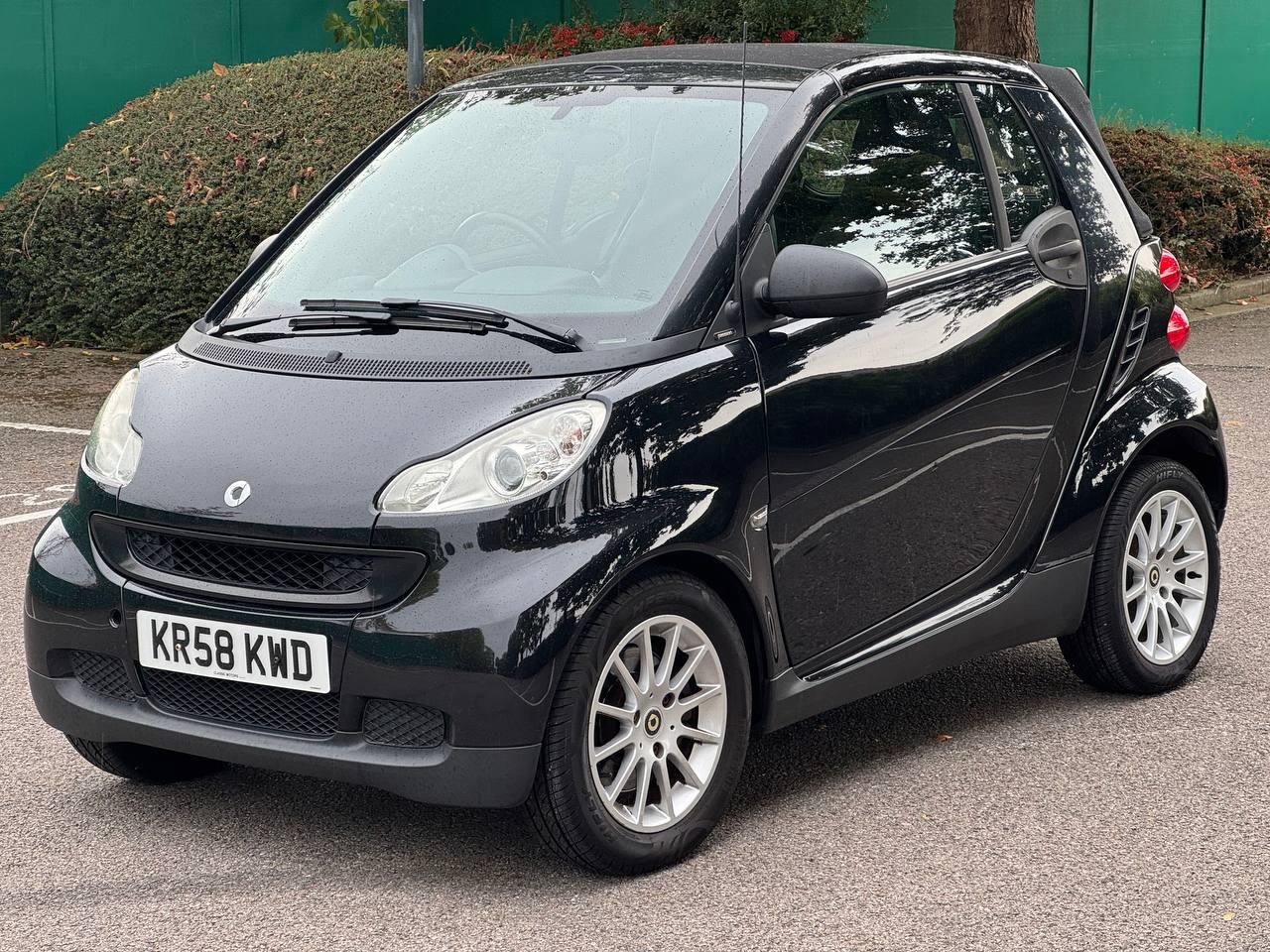 Smart fortwo 1.0 Passion Cabriolet 2dr Petrol Auto Euro 4 (84 bhp)