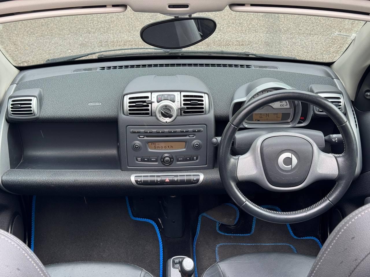 Smart fortwo 1.0 Passion Cabriolet 2dr Petrol Auto Euro 4 (84 bhp)