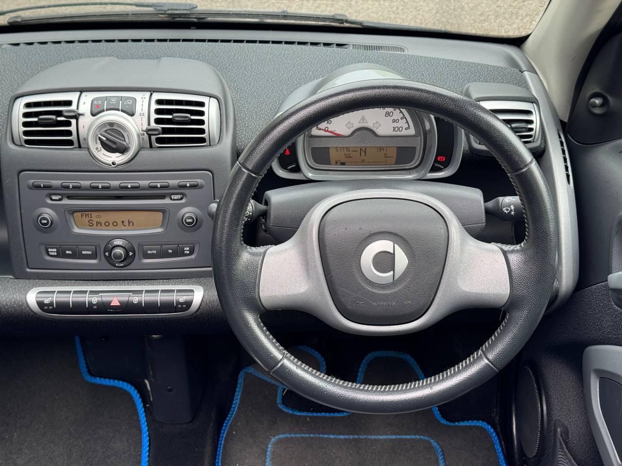 Smart fortwo 1.0 Passion Cabriolet 2dr Petrol Auto Euro 4 (84 bhp)