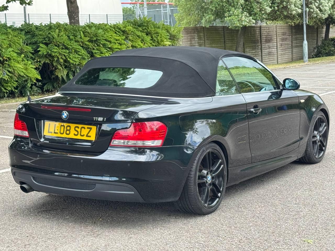 BMW 1 Series 2.0 118i M Sport Convertible 2dr Petrol Manual Euro 4 (143 ps)