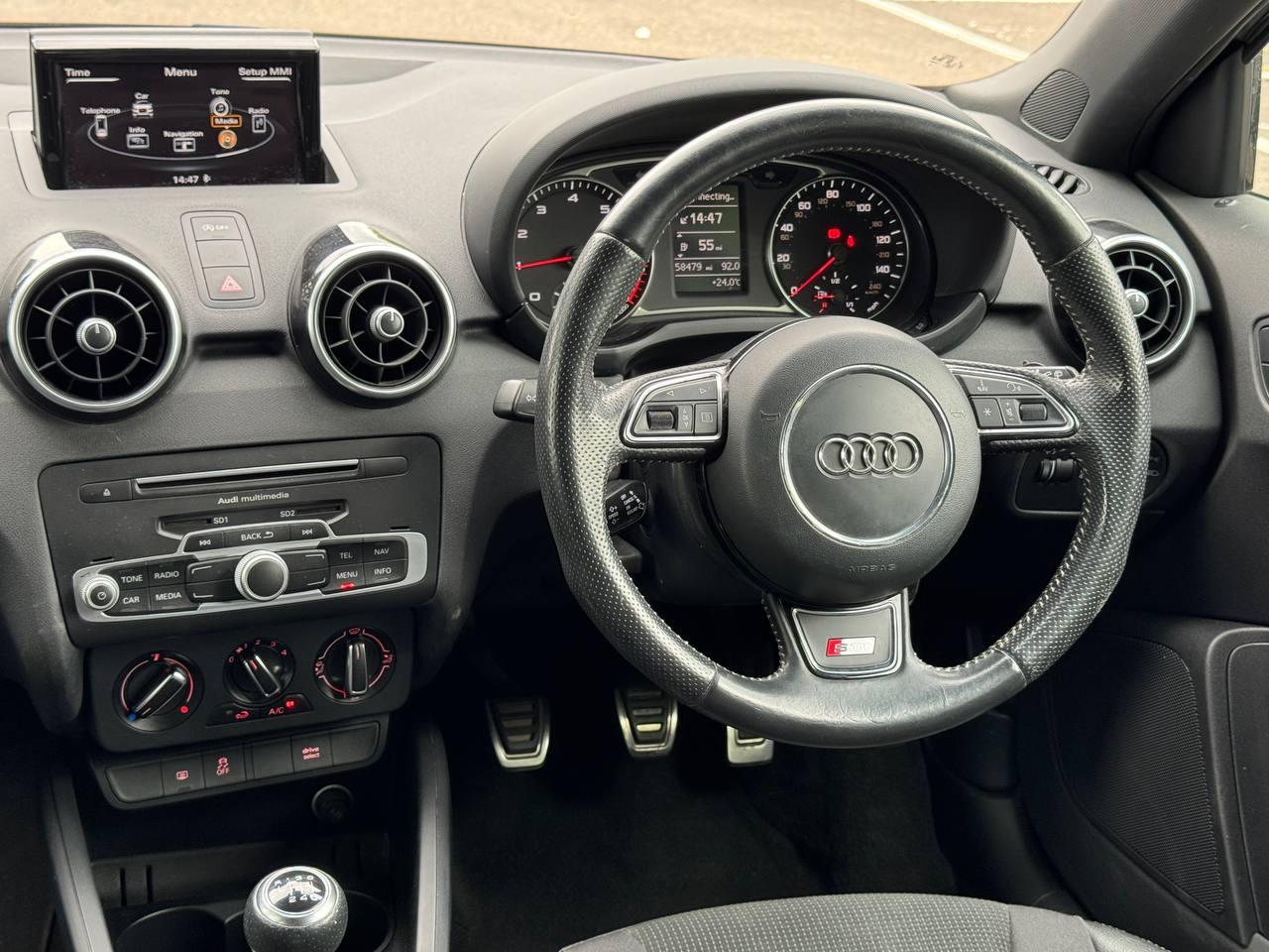 Audi A1 1.4 TFSI S line Sportback 5dr Petrol Manual Euro 6 (s/s) (125 ps)