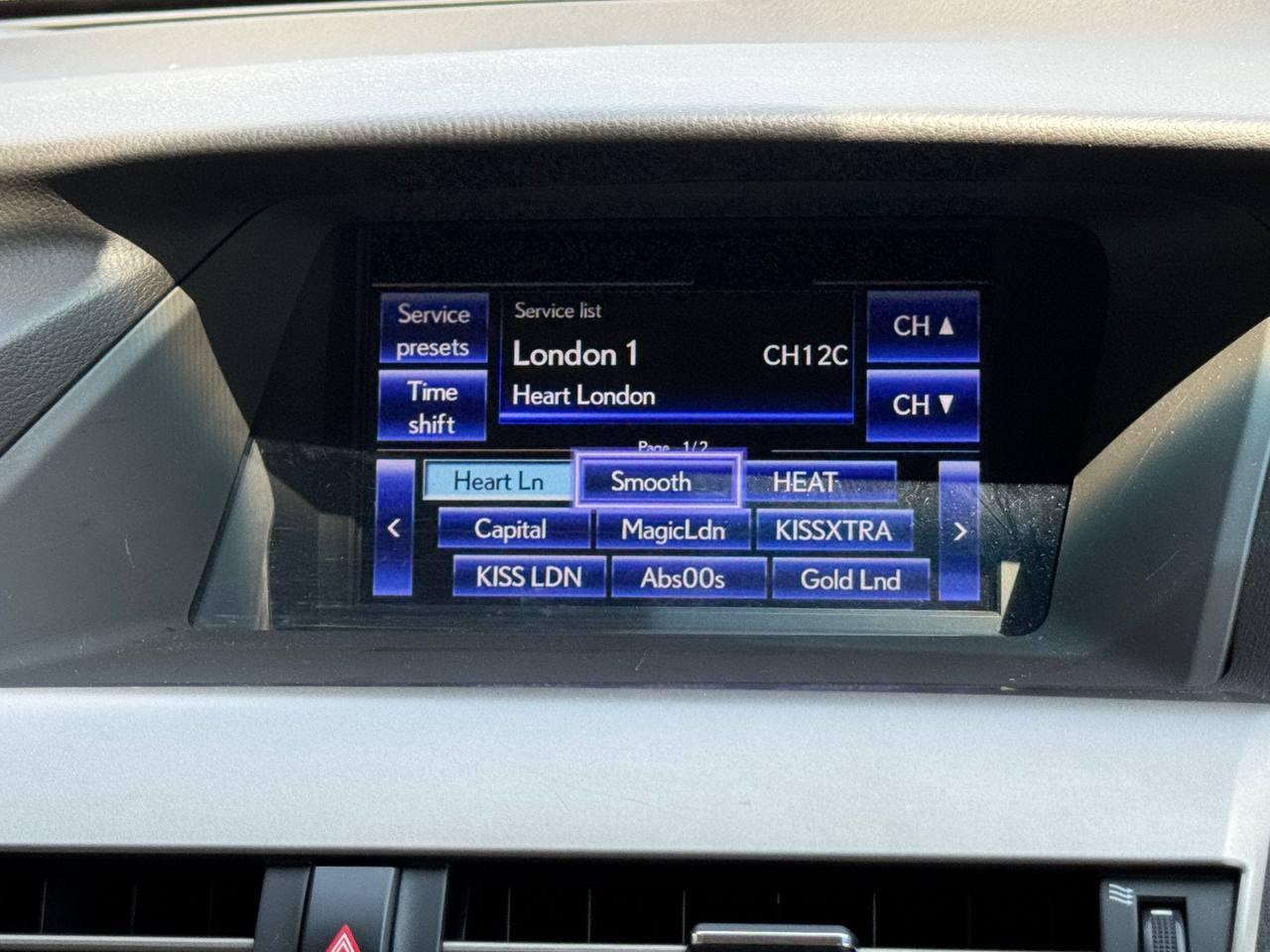 Lexus RX 3.5 450h V6 Luxury SUV 5dr Petrol Hybrid CVT 4WD Euro 5 (s/s) (299 ps)