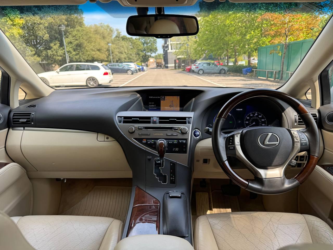 Lexus RX 3.5 450h V6 Luxury SUV 5dr Petrol Hybrid CVT 4WD Euro 5 (s/s) (299 ps)
