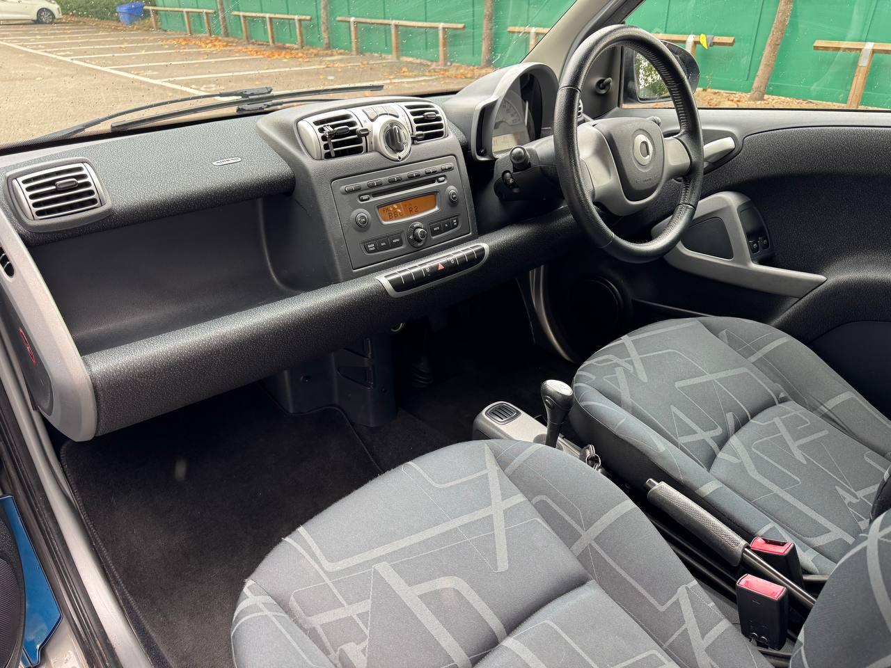 Smart fortwo 1.0 Passion Coupe 2dr Petrol Auto Euro 4 (71 bhp)