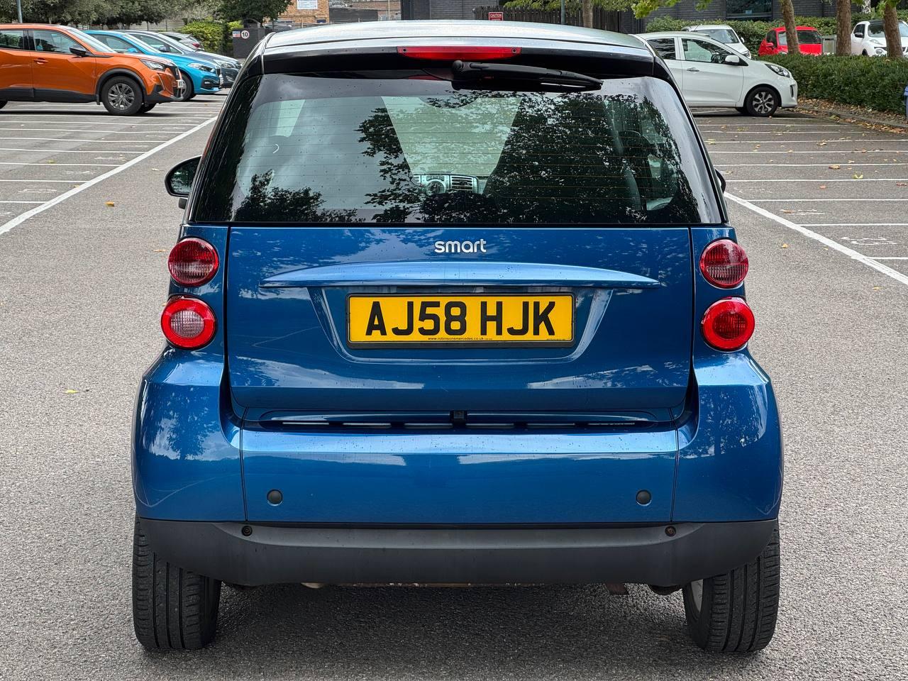 Smart fortwo 1.0 Passion Coupe 2dr Petrol Auto Euro 4 (71 bhp)