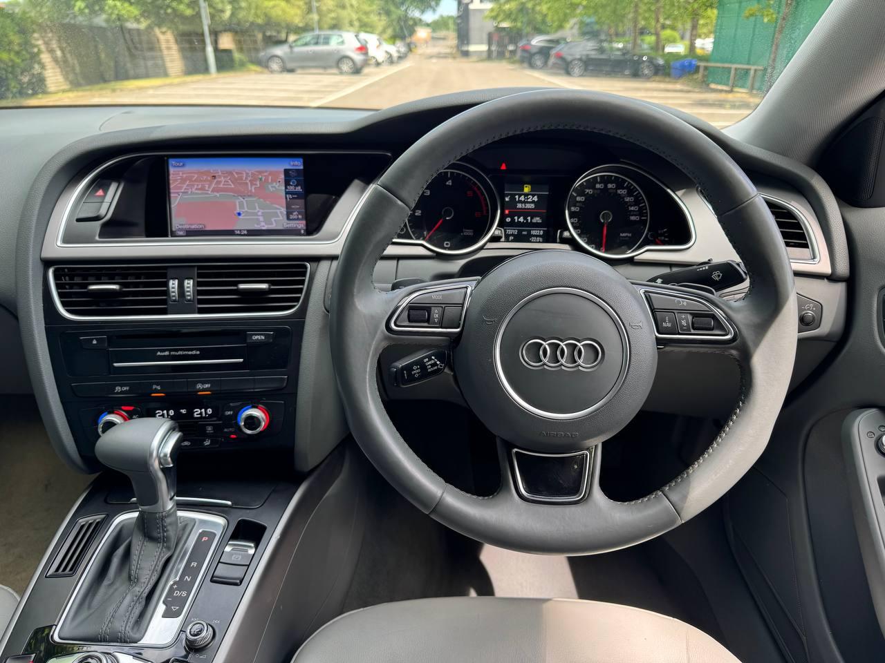 Audi A5 2.0 TDI SE Technik Sportback 5dr Diesel S Tronic quattro Euro 5 (s/s) (177 ps)