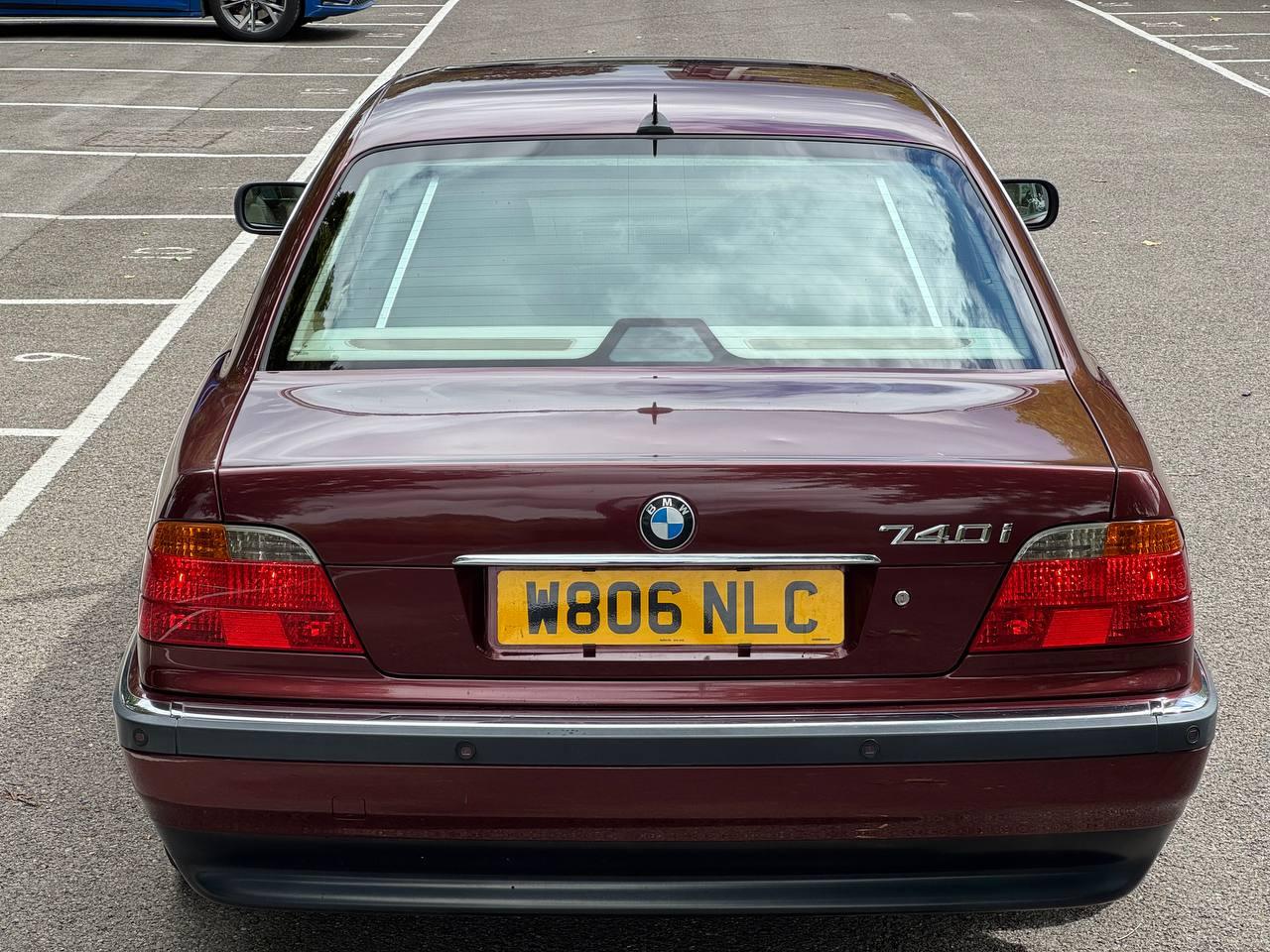 BMW 7 Series 4.4 740i Saloon 4dr Petrol Automatic (301 g/km, 286 bhp)