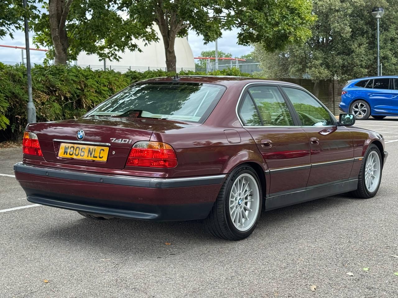 BMW 7 Series 4.4 740i Saloon 4dr Petrol Automatic (301 g/km, 286 bhp)